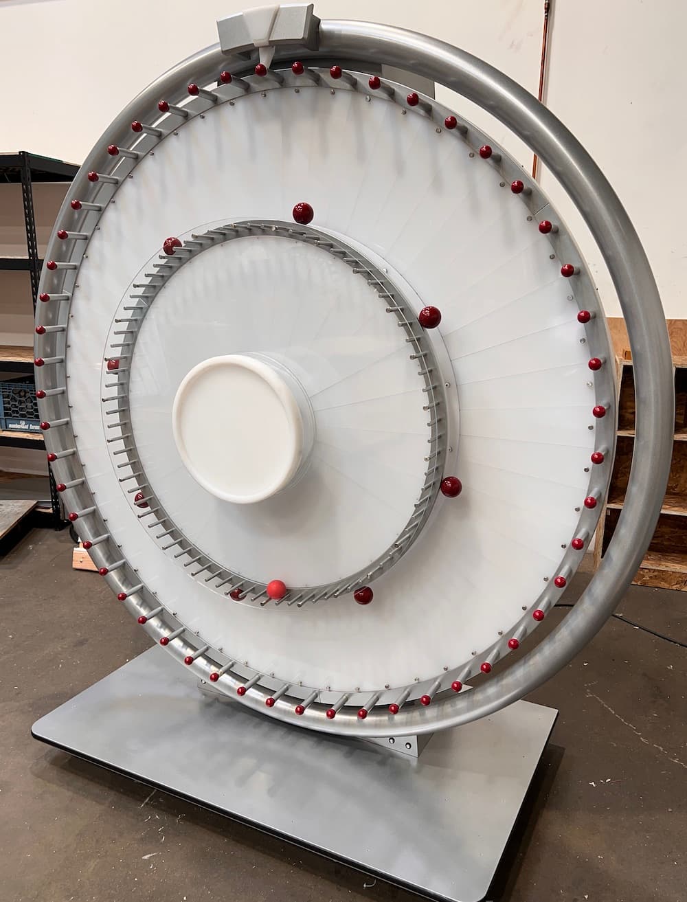 Double-stage prize wheel