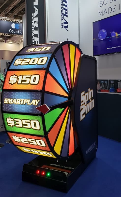 Big Spin prize wheel — game-show style